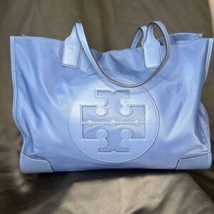 Tory Burch Blue Tote Bag